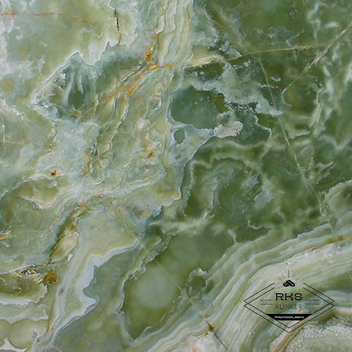 Фасадный камень Полоса - Оникс Green-Blue в Липецке